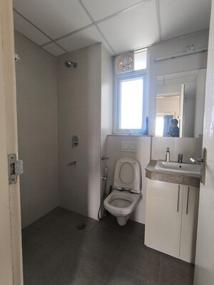 Bathroom in 3 BHK Apartment at Conscient Heritage Max, Sector 102 – for Rent