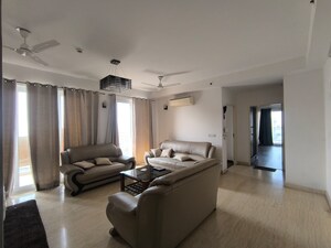 Living Room in 3 BHK Apartment at Conscient Heritage Max, Sector 102 – for Rent