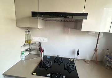 Kitchen in 1 BHK Apartment at Hiranandani Regent Hill, Powai – for Rent