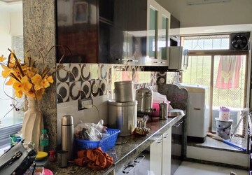 Kitchen in 1 BHK Apartment at Mantri Park, Goregaon East – for Rent