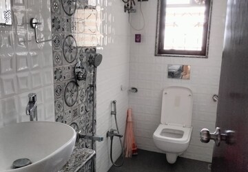 Bathroom in 1 BHK Apartment at Mantri Park, Goregaon East – for Rent