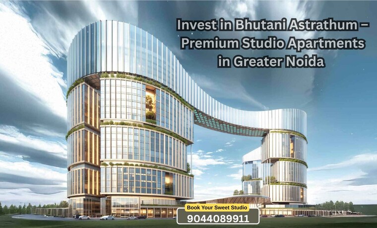 Exterior View, bhutani-astrathum Commercial Office Space 813 Sq.Ft. In Tech Zone 7 Greater Noida Greater Noida 9345222
