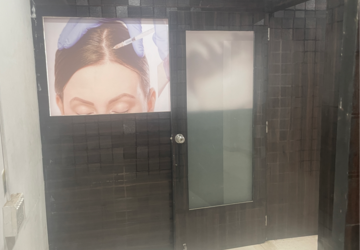 Bathroom in  Office Space at Raviraj Crossroads, Bhagwan Nagar – for Rent