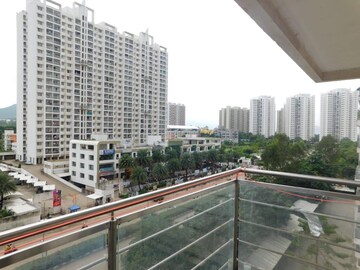 Balcony in 3 BHK Apartment at Kolte Patil Life Republic, Hinjewadi – for Rent