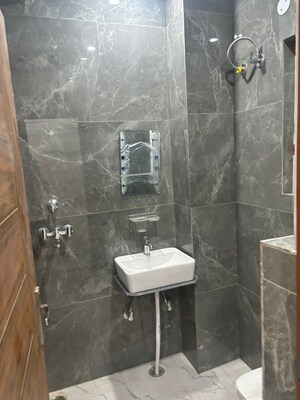 Bathroom in 3 BHK Apartment at Skynet Towers, Patiala Road – for Rent