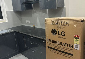 Kitchen in 3 BHK Apartment at Skynet Towers, Patiala Road – for Rent