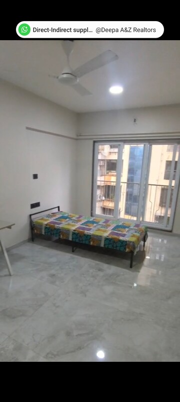 Bedroom in 1 BHK Apartment at Chandak 34 Park Estate, Goregaon West – for Rent