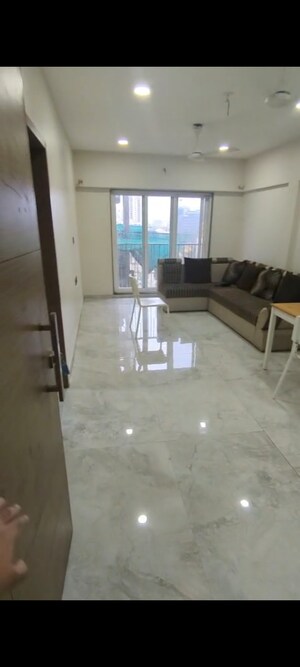 Staircase in 1 BHK Apartment at Chandak 34 Park Estate, Goregaon West – for Rent