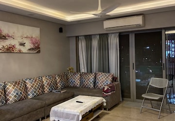 Living Room in 3 BHK Apartment at Adani Group Western Heights, Andheri West – for Rent
