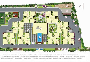 Master Plan in 2 BHK Apartment at Shriram Luxor, Hennur Road – for Sale