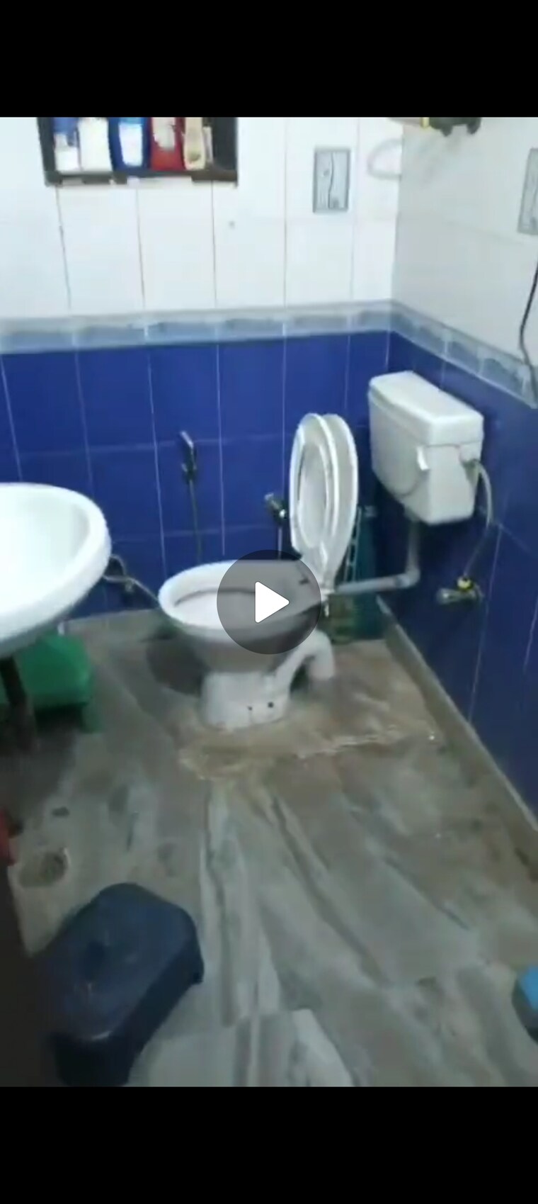 Bathroom, spring field colony 2 Bedroom 1050 Sq.Ft. Builder Floor In Spring Field Colony Faridabad 9345605