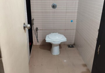 Bathroom in 2 BHK Apartment at Nisarg Hyde Park, Kharghar – for Rent