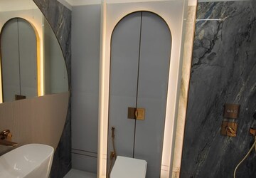 Bathroom in 3 BHK Apartment at Vashi – for Sale