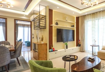 Living Room in 4 BHK Apartment at Oro Constella, Sushant Golf City – for Sale