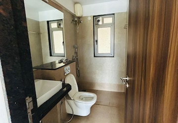 Bathroom in 3 BHK Apartment at Adani Group Western Heights, Andheri West – for Sale