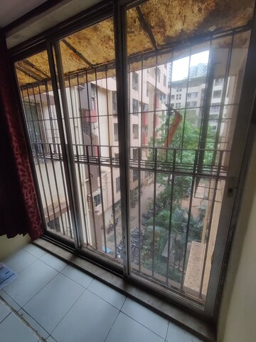 Balcony in 1 BHK Apartment at Parijat Gardens Marigold CHS, Kasarvadavali – for Rent