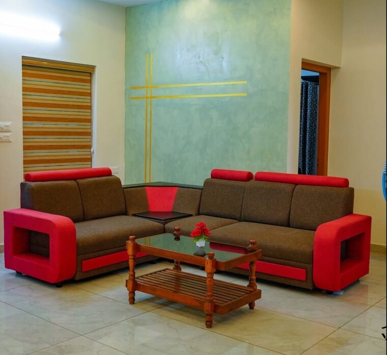 Living Room, kallepully 3 Bedroom 1300 Sq.Ft. Villa In Kallepully Palakkad 9345843