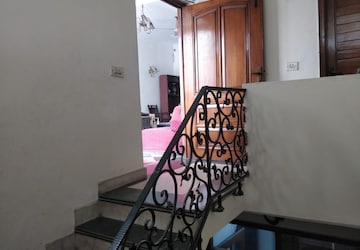 Staircase in 2 BHK Builder Floor at Green Park Extension – for Rent
