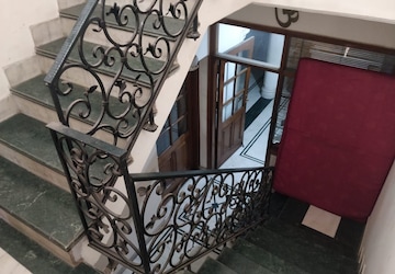 Staircase in 2 BHK Builder Floor at Green Park Extension – for Rent