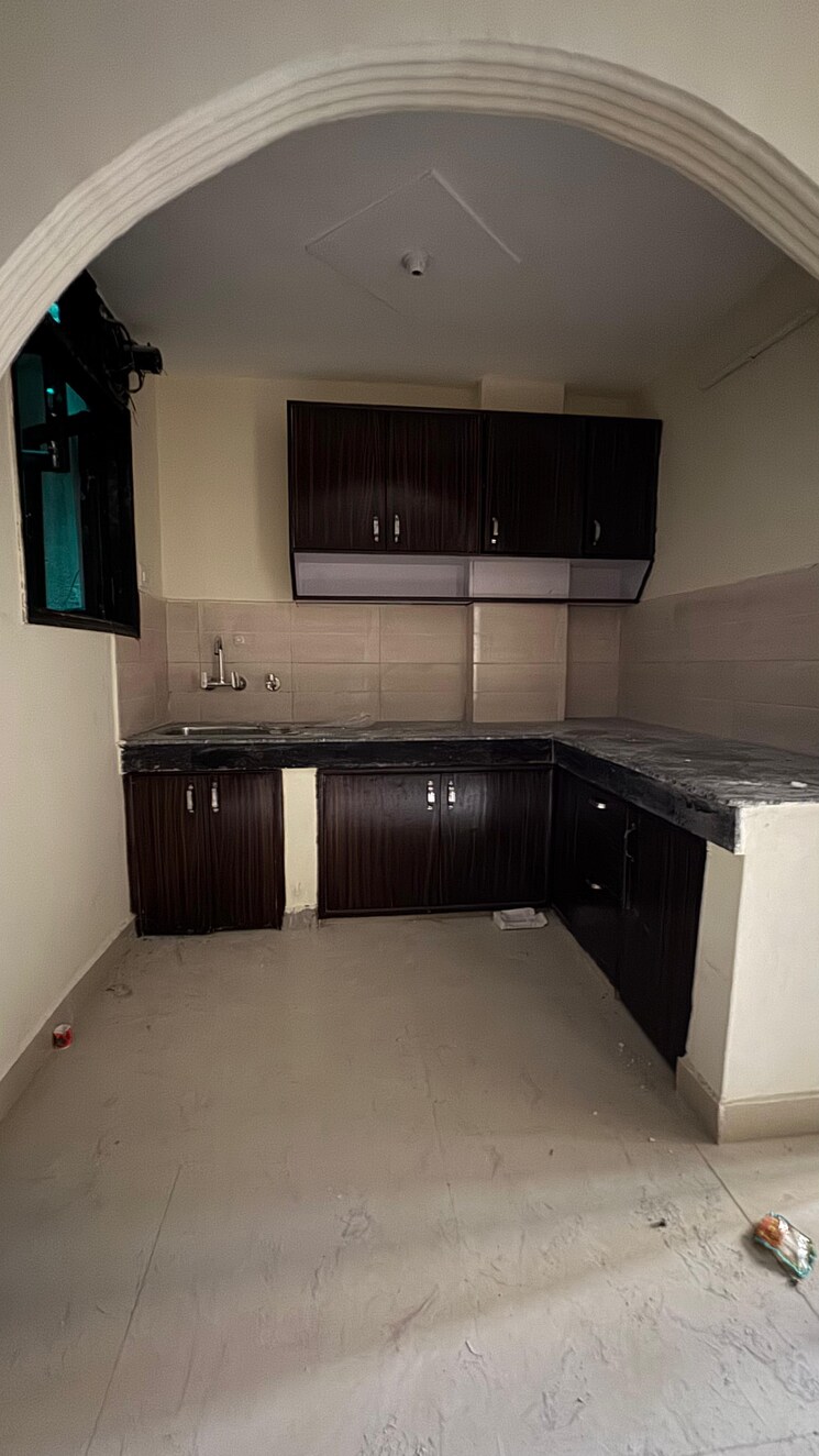 Kitchen, risland-sky-mansion 2 Bedroom 900 Sq.Ft. Builder Floor In Chattarpur Delhi 9345966