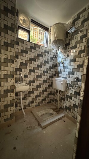 Bathroom in 2 BHK Builder Floor at Risland Sky Mansion, Chattarpur – for Rent
