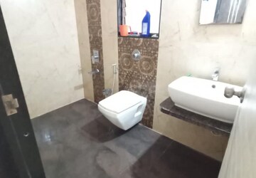 Bathroom in 2 BHK Apartment at Nisarg Hyde Park, Kharghar – for Rent