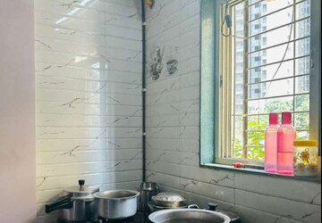 Kitchen in 1 BHK Apartment at Regency Estate, Dombivli East – for Rent