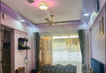 Living Room in 1 BHK Apartment at Regency Estate, Dombivli East – for Rent