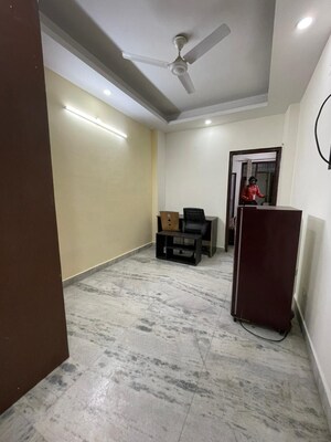 Dining Room in 1 BHK Builder Floor at Palm Residency Chhatarpur, Chattarpur – for Rent