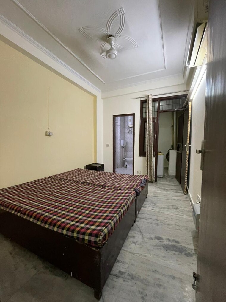 Bedroom, palm-residency-chhatarpur 1 Bedroom 400 Sq.Ft. Builder Floor In Chattarpur Delhi 9345990