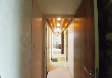 Building Lobby in 2 BHK Apartment at Rustomjee Urbania, Thane West – for Sale