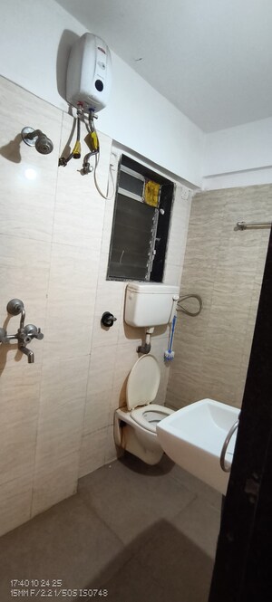 Bathroom in 1 BHK Apartment at Rosa Classique, Kasarvadavali – for Rent