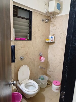 Bathroom in 1 BHK Apartment at Meenar Ammar Meadows, Shilphata – for Sale