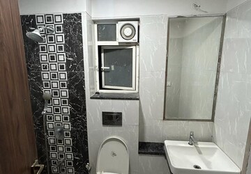 Bathroom in 2 BHK Apartment at Omkar Ananta, Goregaon East – for Rent