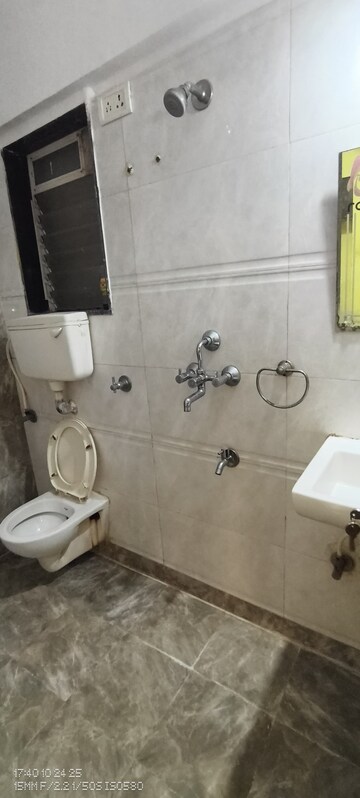 Bathroom in 1 BHK Apartment at Rosa Classique, Kasarvadavali – for Rent
