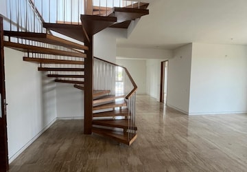 Staircase in 4 BHK Penthouse at Gold Platz, Richmond Town – for Sale