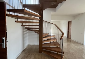 Staircase in 4 BHK Penthouse at Gold Platz, Richmond Town – for Sale