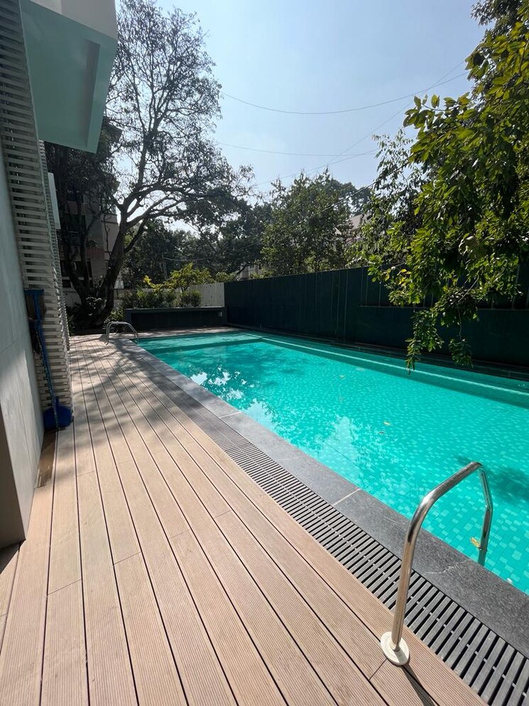 Swimming Pool, gold-platz 4 Bedroom 3200 Sq.Ft. Penthouse In Richmond Town Bangalore 9346117