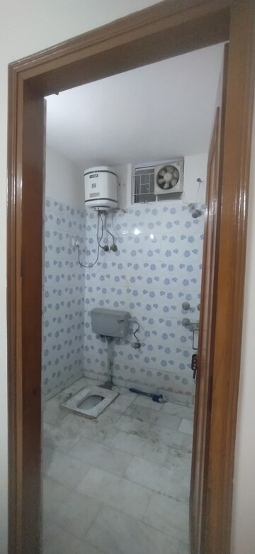Bathroom in 2 BHK Builder Floor at Khirki Extension – for Rent