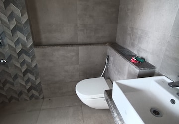 Bathroom in 2 BHK Apartment at Birla Vanya, Kalyan West – for Rent