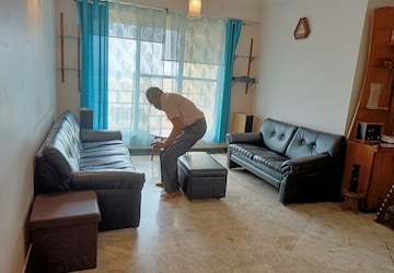 Living Room in 3 BHK Apartment at Hiranandani Estate, Ghodbunder Road – for Rent