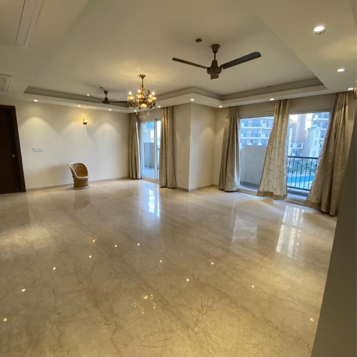 3.5 BHK + Study Room Apartment For Rent in ATS Triumph