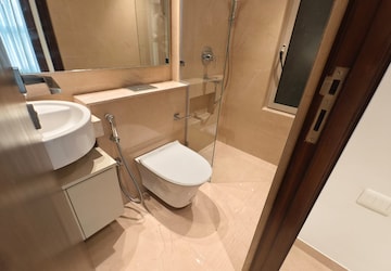 Bathroom in 2 BHK Apartment at Hiranandani Highland, Powai – for Sale