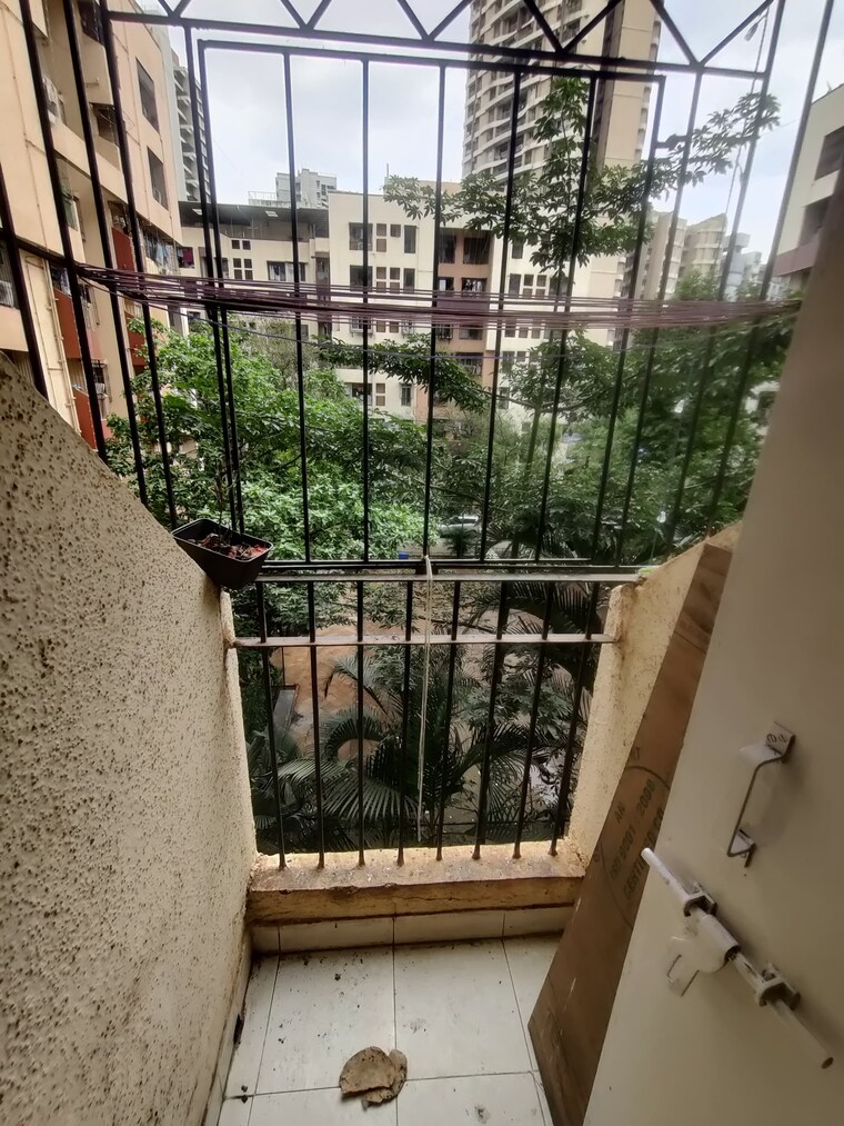 Balcony, soham-parijat-gardens 1 Bedroom 400 Sq.Ft. Apartment In Ghodbunder Road Thane 9346361