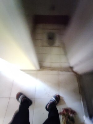 Bathroom in 1 BHK Apartment at Soham Parijat Gardens, Ghodbunder Road – for Rent