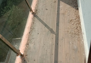 Balcony in 3 BHK Apartment at Bhosale Nagar – for Rent