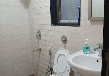 Bathroom in 1 BHK Apartment at Sethia Imperial Avenue, Malad East – for Rent