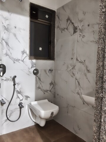 Bathroom in 1 BHK Apartment at Gulmohar CHS Bandra East, Bandra East – for Rent