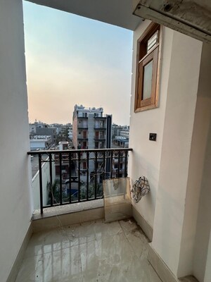 Balcony in 1 BHK Apartment at Freedom Fighters Enclave – for Rent