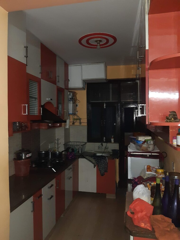 Kitchen, sain vihar 3.5 Bedroom 2116 Sq.Ft. Builder Floor In Sain Vihar Ghaziabad 9346608